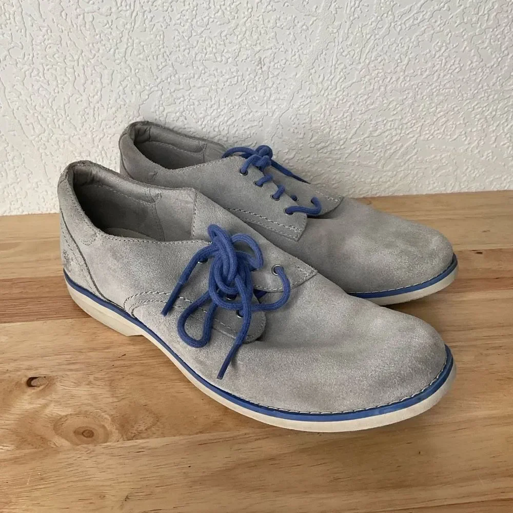 TIMBERLAND women’s 7,5‎ Oxford Derby shoes 8924A Earthkeepers CLASSIC gray suede - Picture 15 of 15